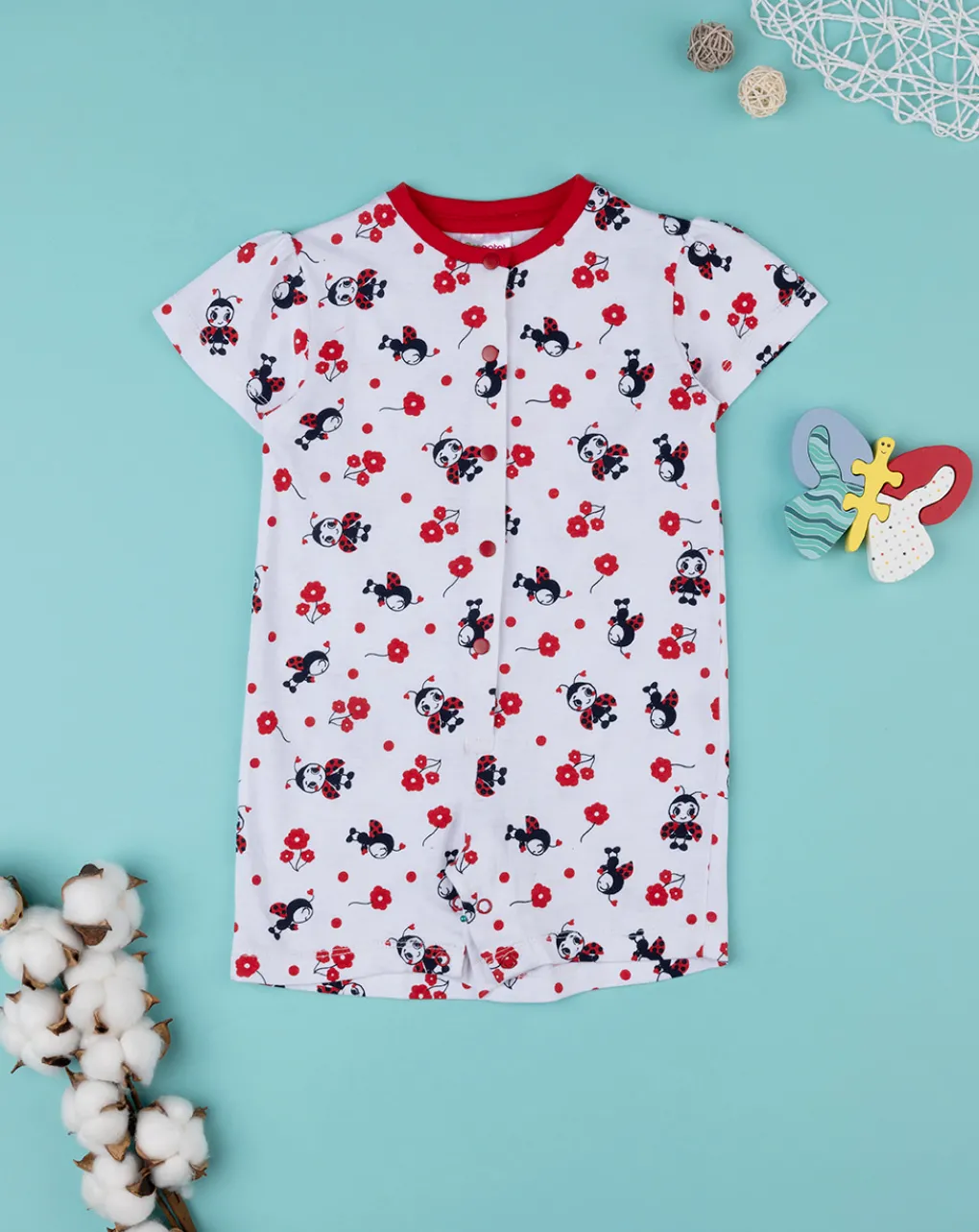 Prenatal Pigiami-Pigiama Jersey Bimba "Coccinelle”