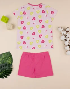 Prenatal Pigiami-Pigiama Jersey Bimba "Cuori”