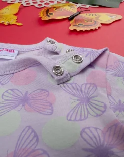Prenatal Pigiami-Pigiama Jersey Bimba Farfalle