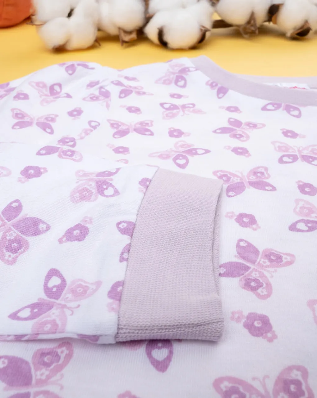 Prenatal Pigiami-Pigiama Jersey Bimba "Farfalle”