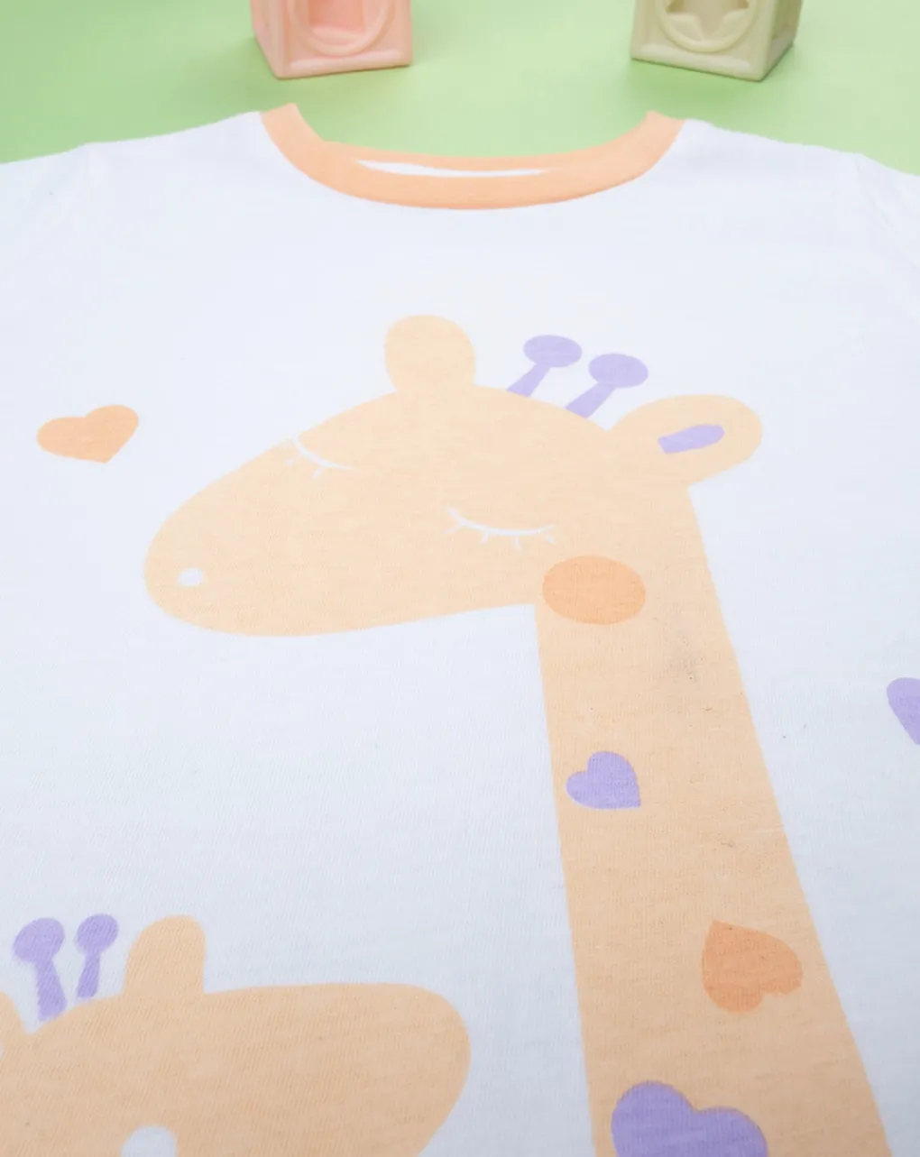 Prenatal Pigiami-Pigiama Jersey Bimba "Giraffe”