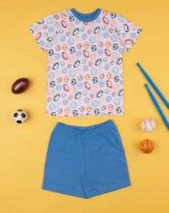 Prenatal Pigiami-Pigiama Jersey Bimbo "Sport”