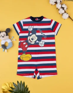 Prenatal Pigiami-Pigiamone Jersey Bimbo "Mickeyā Organic Cotton