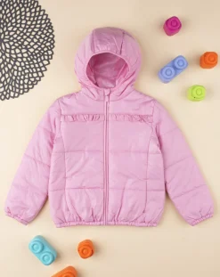 Prenatal Giubbotti E Piumini-Piumino Basic Girl Pink