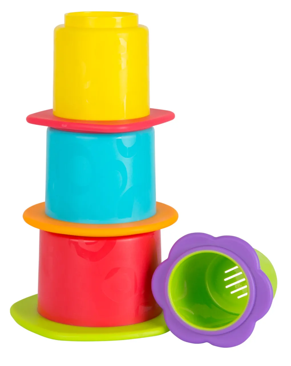 Playgro Giochi Primi Mesi-- Chewy Stack And Nest Cups