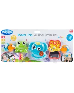 Playgro Giochi Da Passeggio-- Travel Trio Musical Pram Time