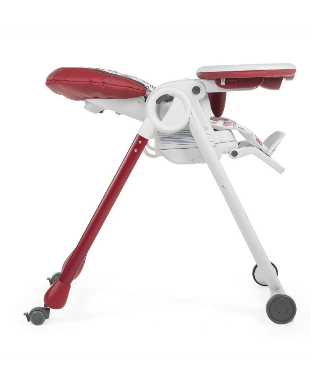 Chicco Seggioloni Pappa-Polly Progres5 - 4 Ruote Red