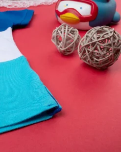 Prenatal Magliette Camicie E Body-Polo Mezza Manica Bimbo Jersey Color Block