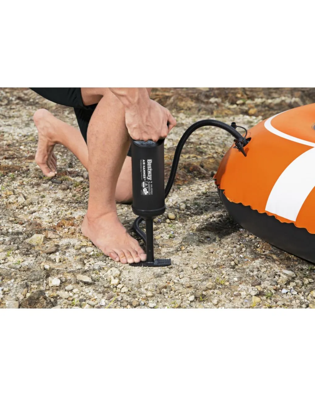 Bestway Piscine Braccioli E Salvagenti-Pompa Manuale 30 Cm -