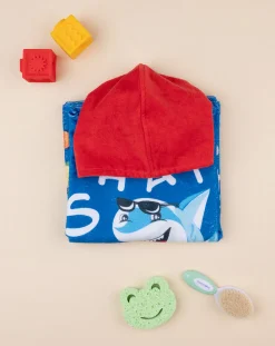 Prenatal Costumi Mare-Poncho Mare Bimbo Shark