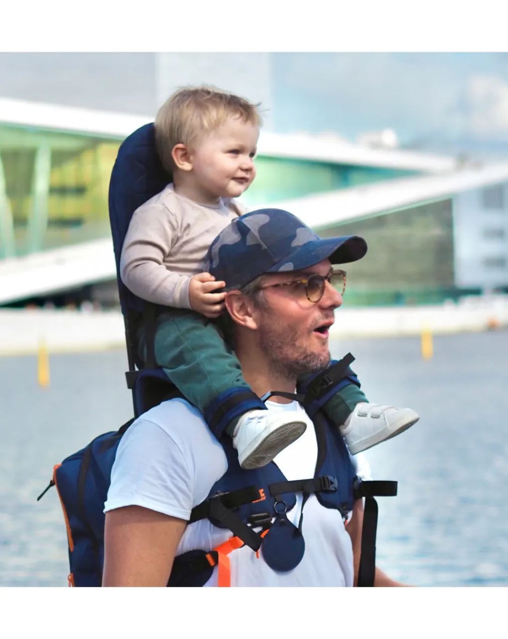 Minimeis Marsupi E Zaini-Porta Bimbo G4 Navy -