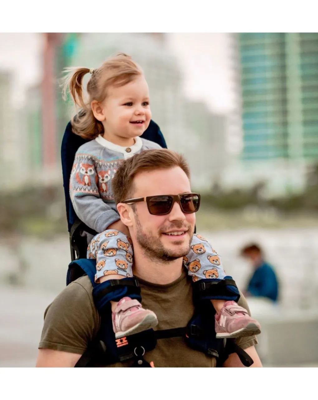 Minimeis Marsupi E Zaini-Porta Bimbo G4 Navy -