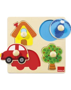 Goula Puzzle Per Bambini-Puzzle In Legno -