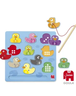 Goula Puzzle Per Bambini-Puzzle In Legno Papere Magnetico -