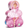 Djeco Giochi Didattici-Puzzle Sagomato 36 Tessere The Ballerina With The Flower -