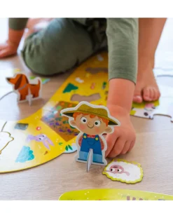 Goula Giochi Primi Mesi-Puzzle Xxl Fattoria -