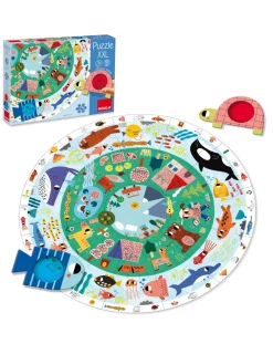 Goula Giochi Primi Mesi-Puzzle Xxl Scopri Gli Animali -