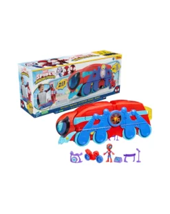 Spidey Bambole Personaggi E Accessori-Quartier Generale Mobile Playset 2In1 - E I Suoi Fantastici Amici