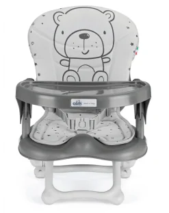 Cam Seggiolini E Alzasedia-Rialzo Da Sedia Smarty Pop Con Imbottitura Teddy Grigio 2023 -