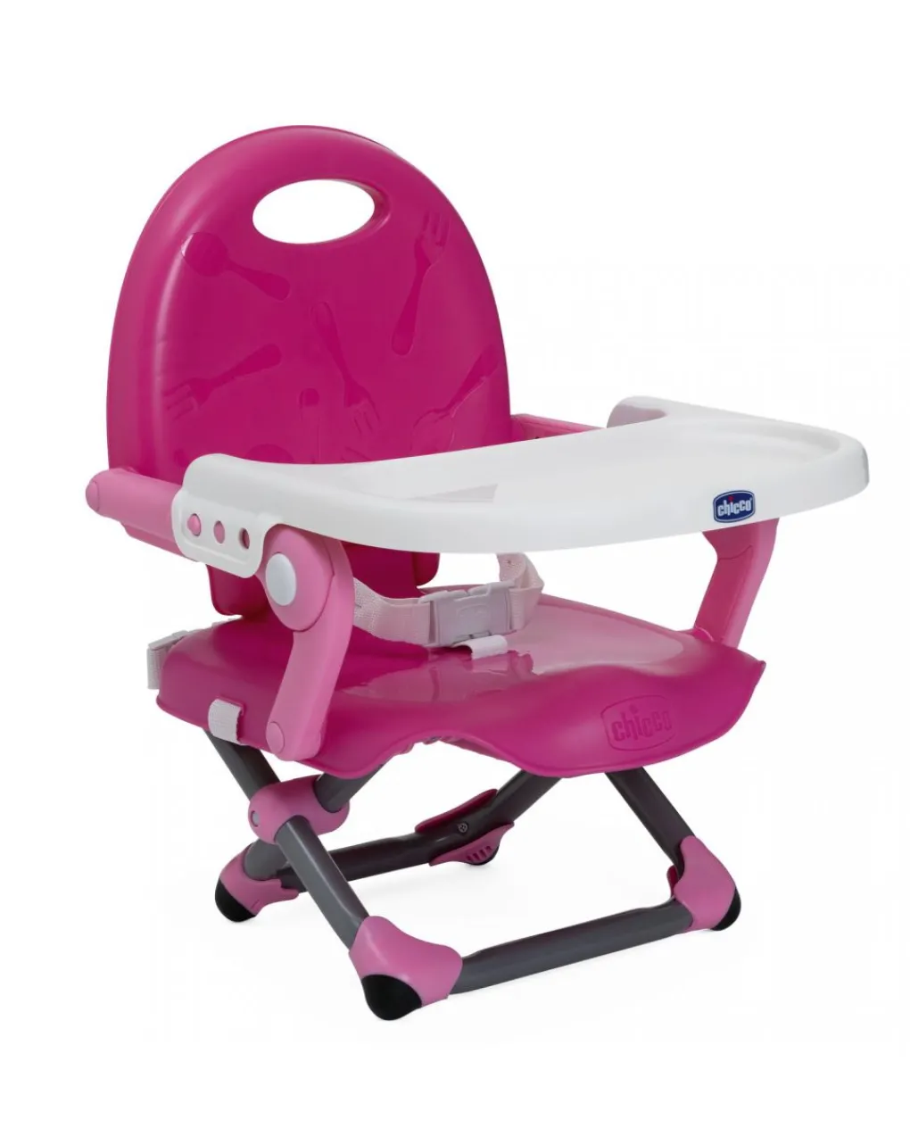 Chicco Seggiolini E Alzasedia-Rialzo Sedia Pocket Snack Pink -
