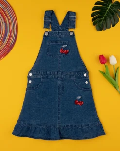 Prenatal Vestiti E Completi-Salopette Bimba Denim