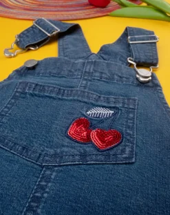 Prenatal Vestiti E Completi-Salopette Bimba Denim