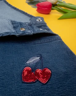 Prenatal Vestiti E Completi-Salopette Bimba Denim