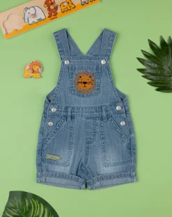 Prenatal Jeans Pantaloni E Salopette-Salopette Bimbo Denim "Jungle”