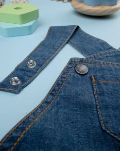 Prenatal Jeans Pantaloni E Salopette-Salopette Chambray Bimba