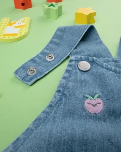 Prenatal Jeans Pantaloni E Salopette-Salopette Chambray Bimba 