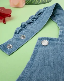 Prenatal Vestiti E Completi-Salopette Denim Bimba 