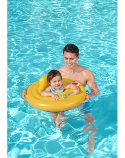 Bestway Secchielli E Giochi Mare-Salvagente Mutandina Rotondo Swim Safe Abc Step A 69Cm -