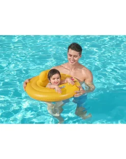 Bestway Secchielli E Giochi Mare-Salvagente Mutandina Rotondo Swim Safe Abc Step A 69Cm -