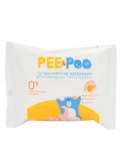 The Pee & The Poo Salviettine E Traversine-Salviettine Pee&Poo 20 Pezzi