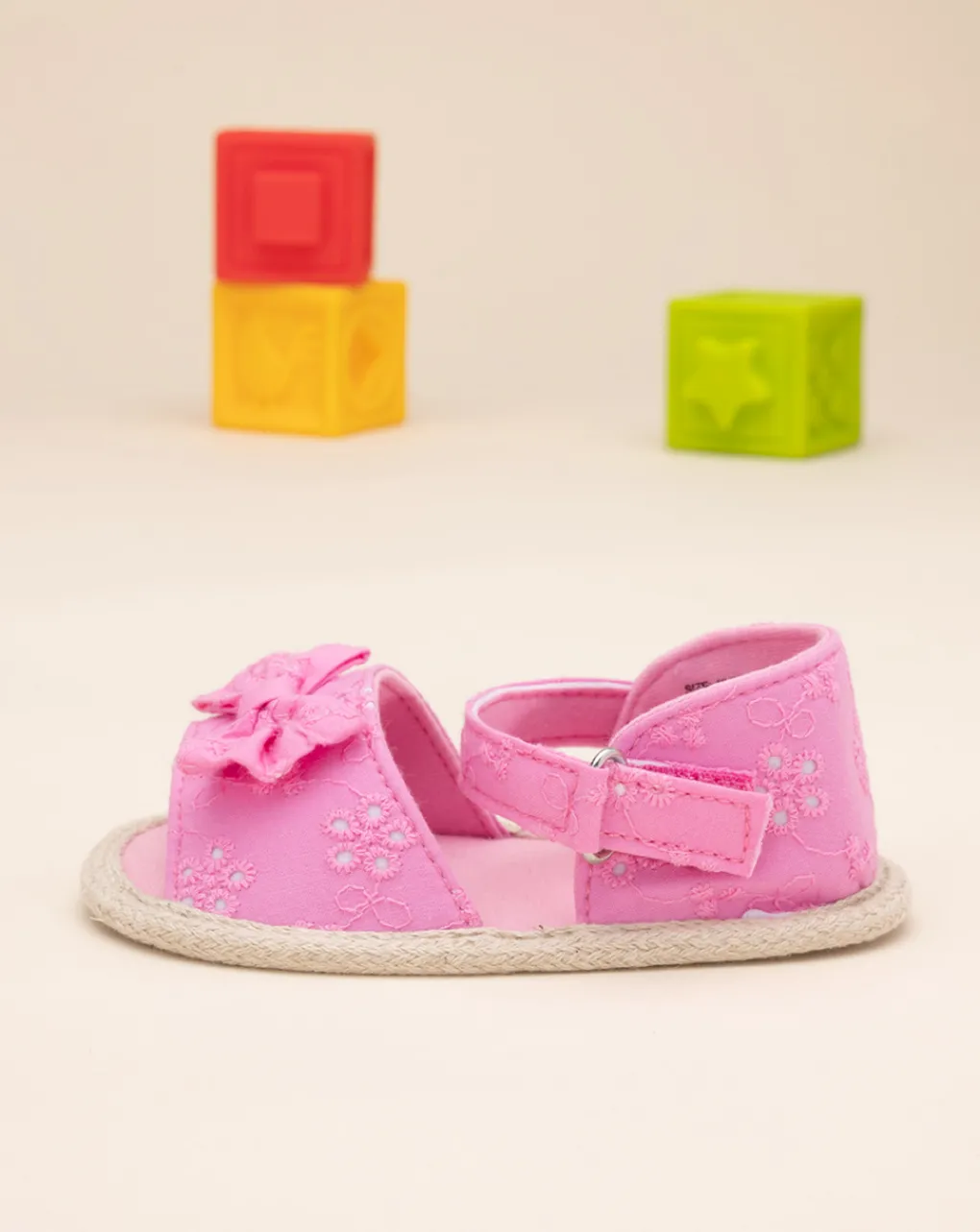 Prenatal Scarpine E Calze-Sandaletti Neonata Rosa