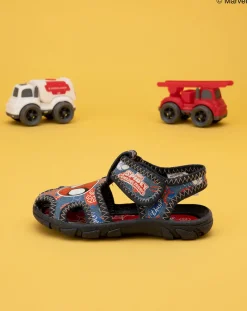 SILVERLIT Scarpe-Sandalo Bambino In Tela Spiderman