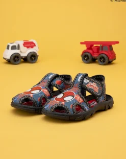 SILVERLIT Scarpe-Sandalo Bambino In Tela Spiderman