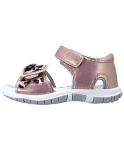 Chicco Scarpe-Sandalo Frisby Rosa Con Cuori Maculati