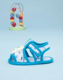 Prenatal Scarpe-Sandalo In Tela Neonato 