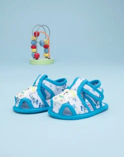 Prenatal Scarpe-Sandalo In Tela Neonato