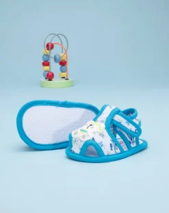 Prenatal Scarpe-Sandalo In Tela Neonato