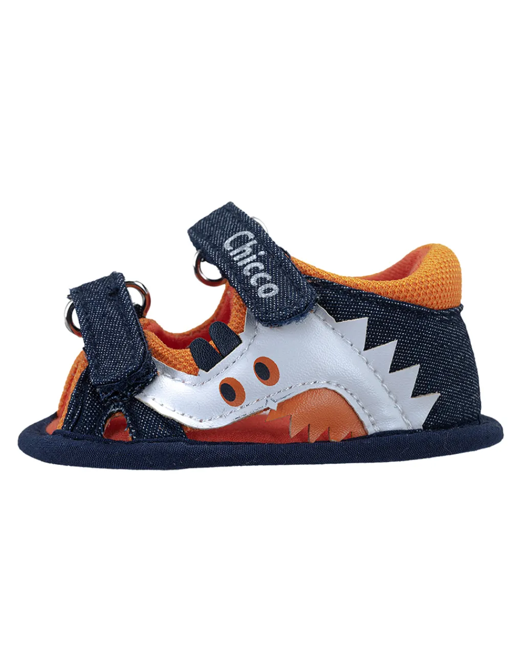 Chicco Scarpine E Calze-Sandalo Oley Jeans Dettagli Orange