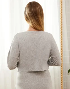Prenatal Vestaglie-Scaldacuore Premaman Con Pizzo