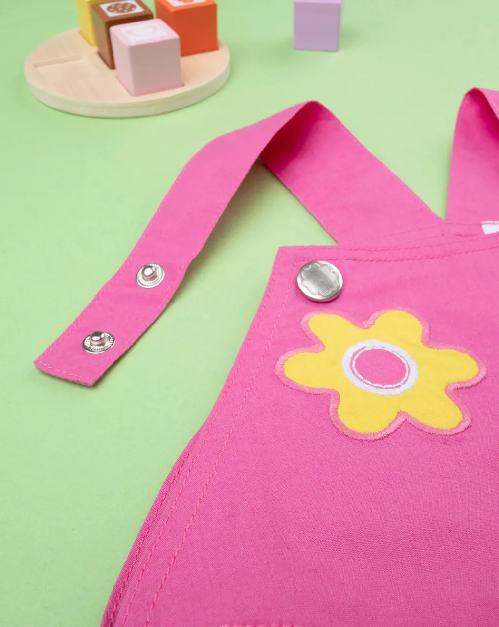 Prenatal Vestiti E Completi-Scamiciato Bimba In Popeline Fucisa