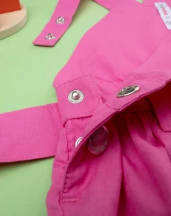 Prenatal Vestiti E Completi-Scamiciato Bimba In Popeline Fucisa