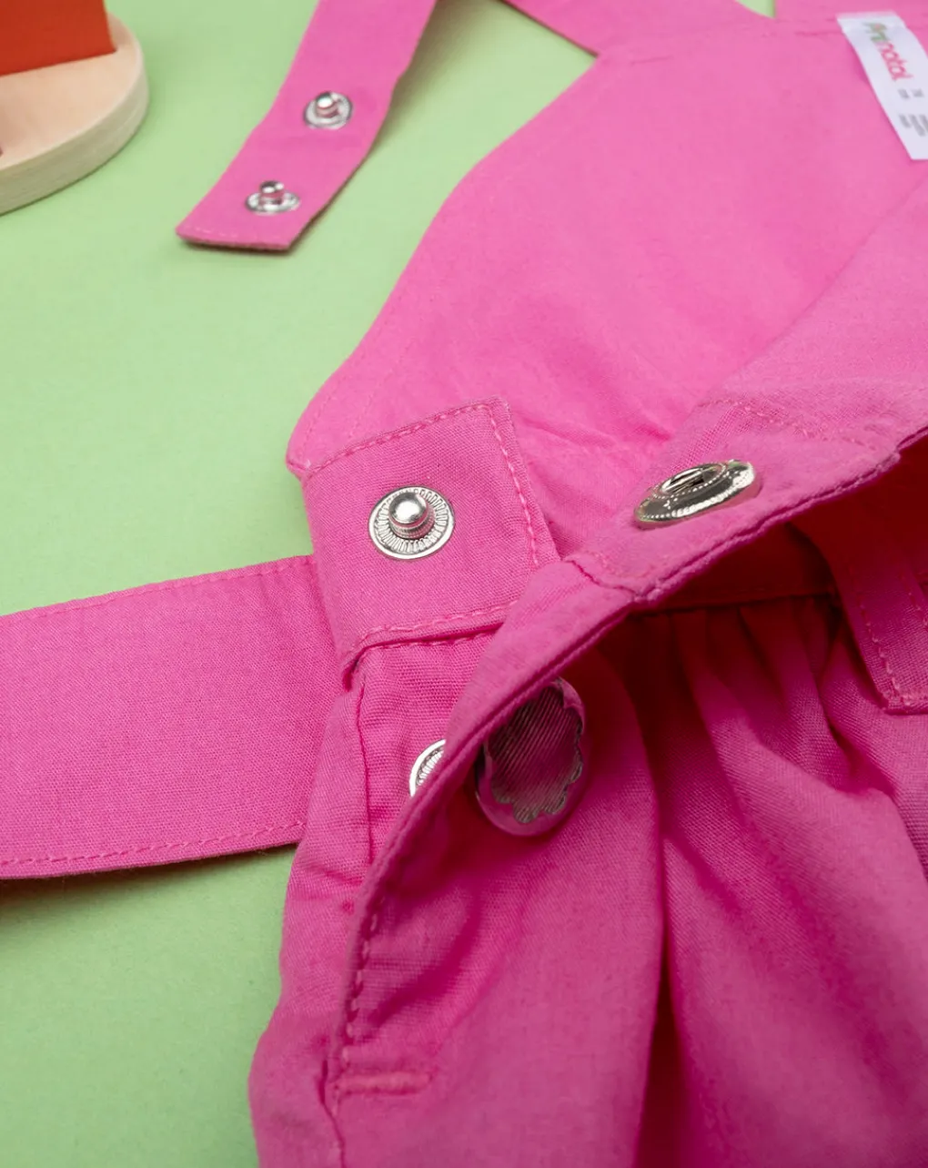 Prenatal Vestiti E Completi-Scamiciato Bimba In Popeline Fucisa