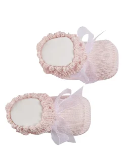 Prenatal Scarpine E Calze-Scarpa Tricot Con Fiocchetto