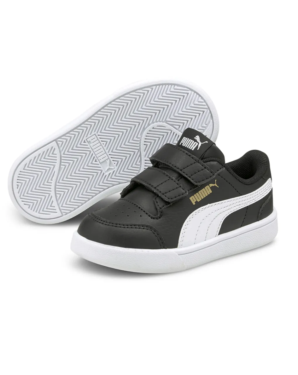 Puma Scarpe-Scarpe Da Ginnastica Da Bambini Boy Black Shuffle V Inf
