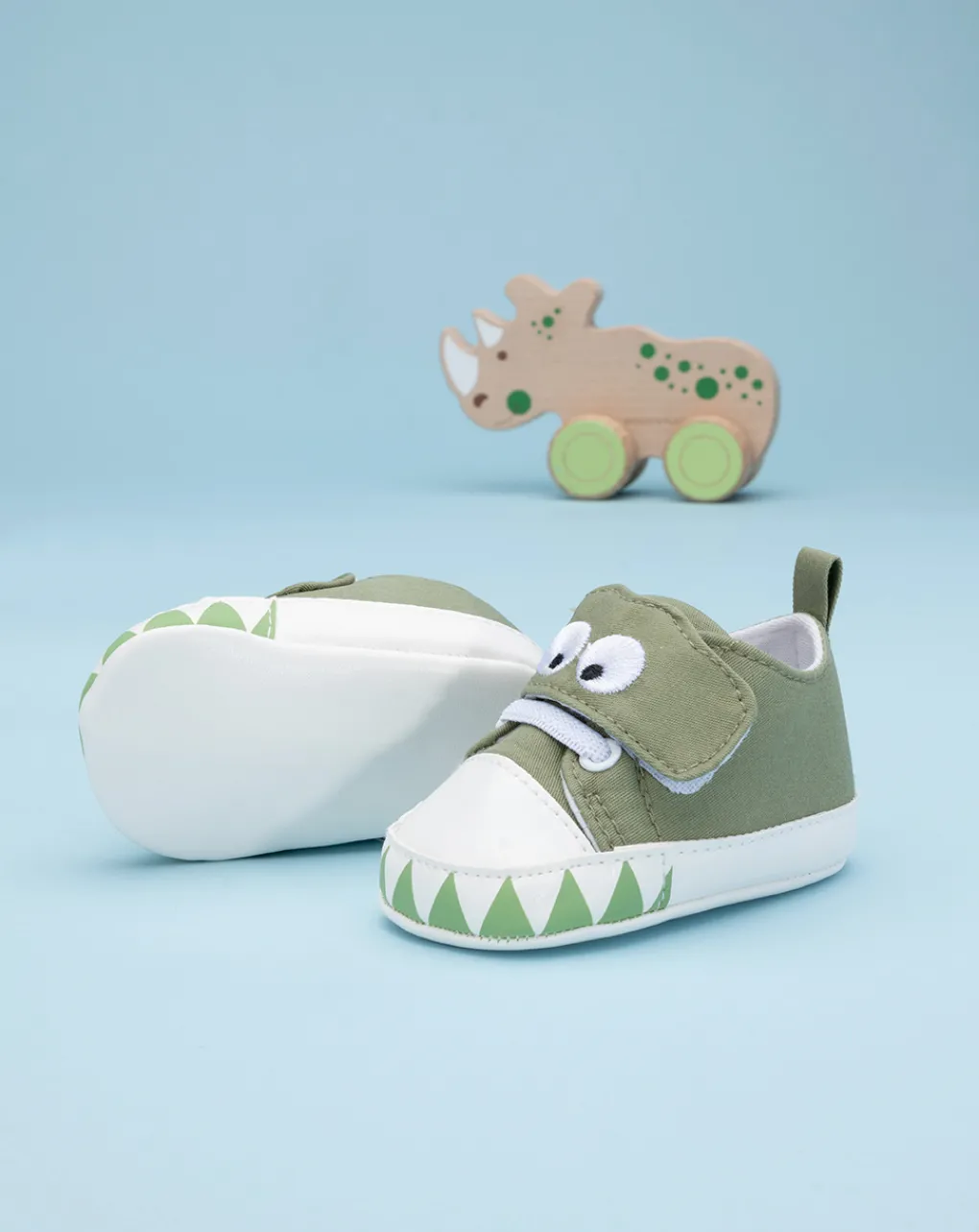 Prenatal Scarpine E Calze-Scarpine Neonato "Jungle”