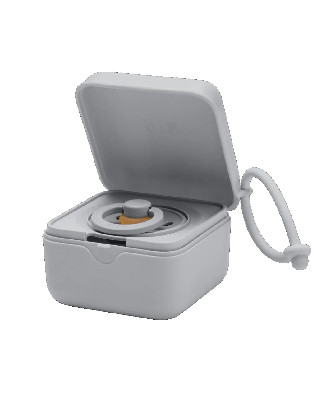 BIBS Portasucchietti E Catenelle-Scatola Porta Ciuccio Cloud -